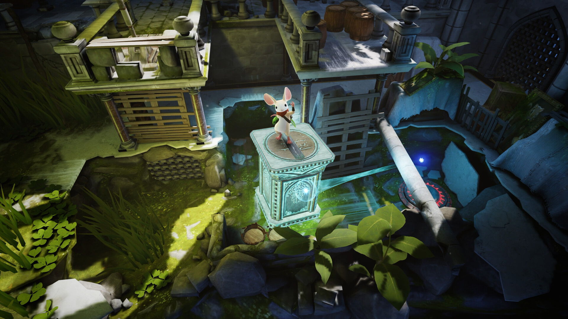 Moss and the Forgotten Relic demo