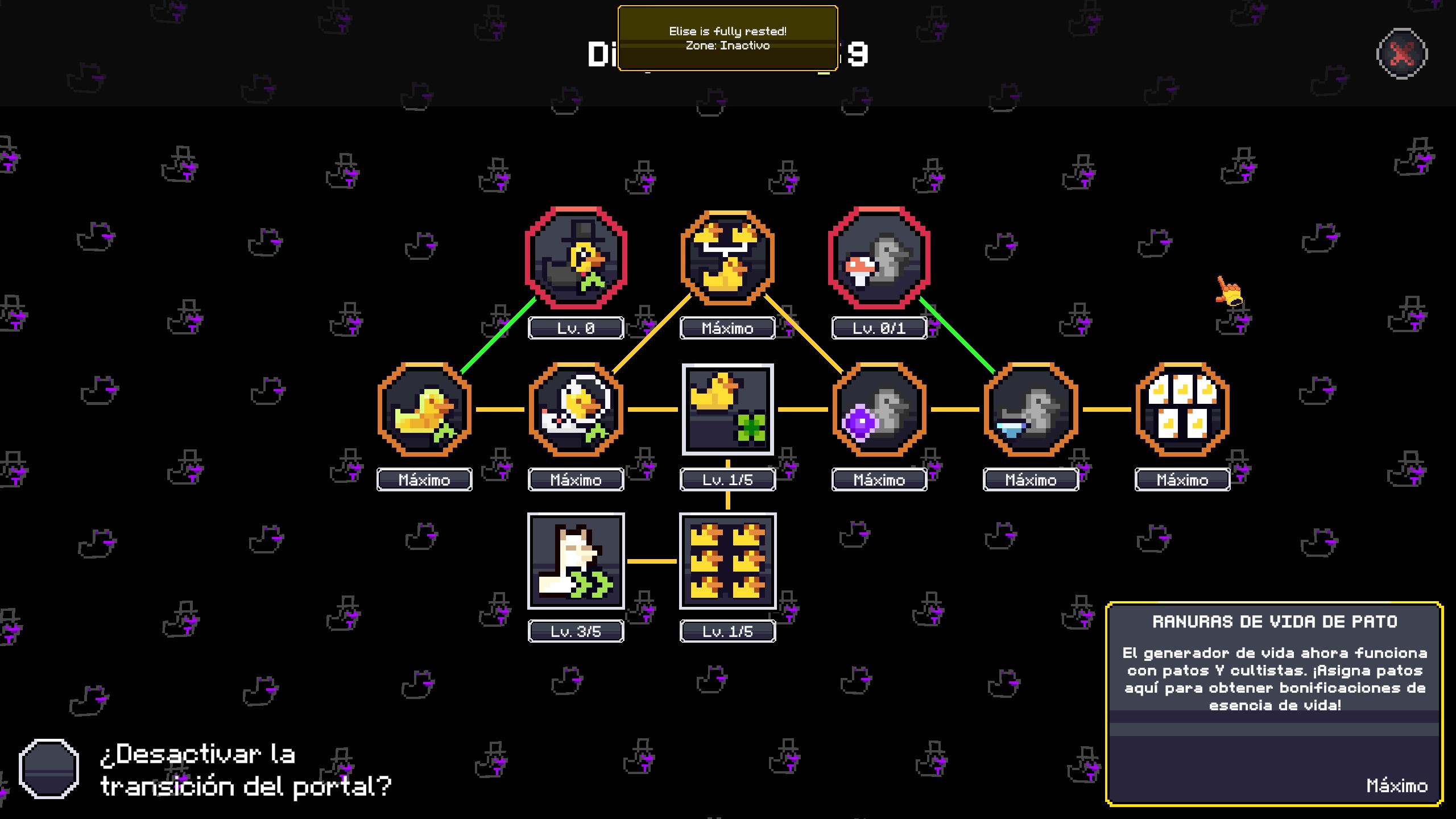 Arbol de habilidades de All Hail the Orb