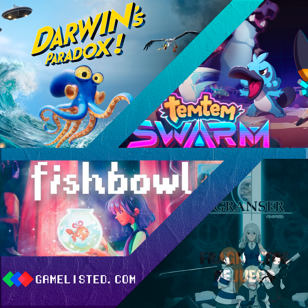 Los lanzamientos de la semana: Darwin’s Paradox, Temtem: Swarm, Fishbowl y Granser.