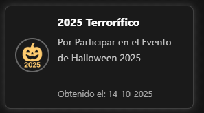 Evento Halloween gamelisted