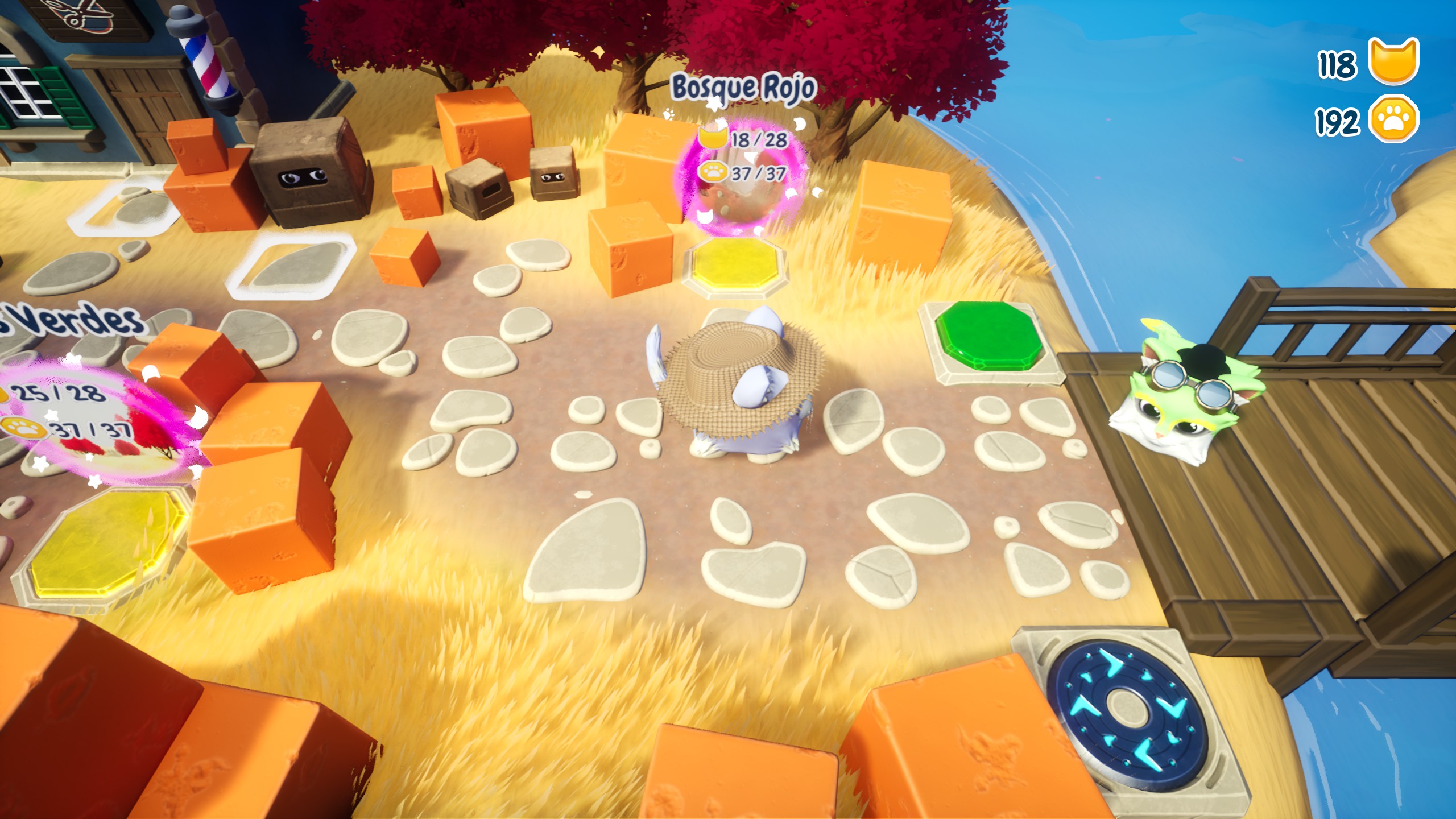 Mapa de Lost in Cheese