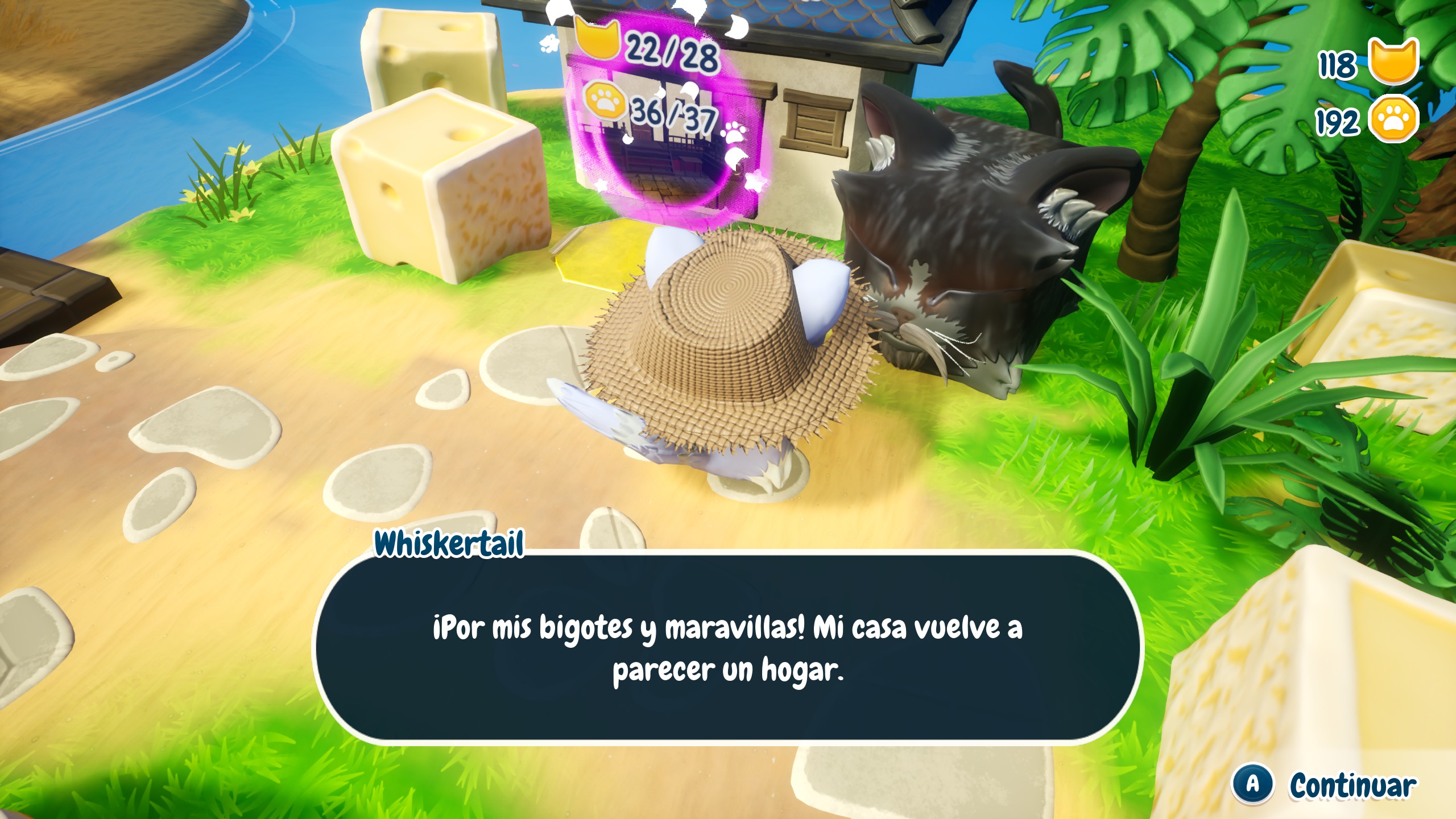 Diálogo en Lost in Cheese