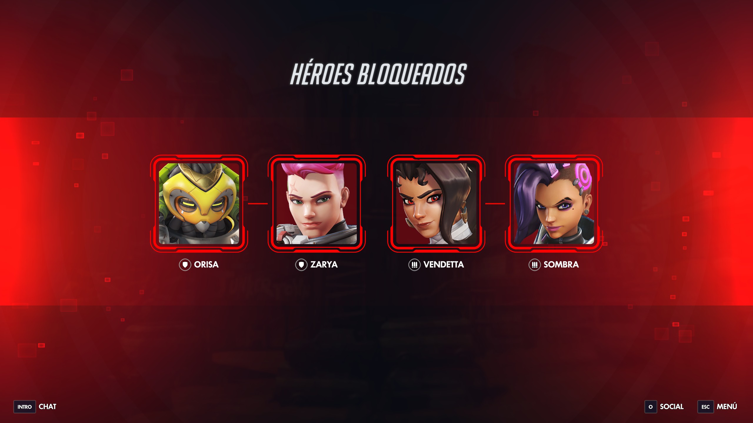 Bloqueos en Overwatch