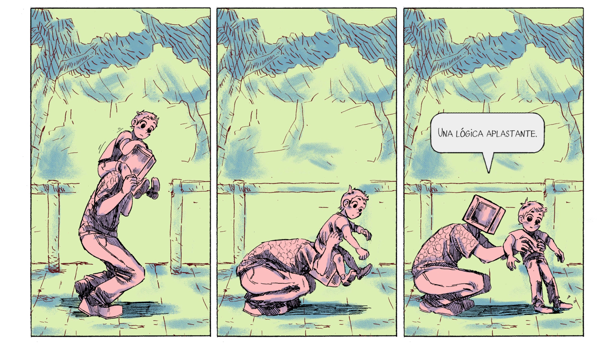 Wednesdays: Timothée y Neil en el bosque